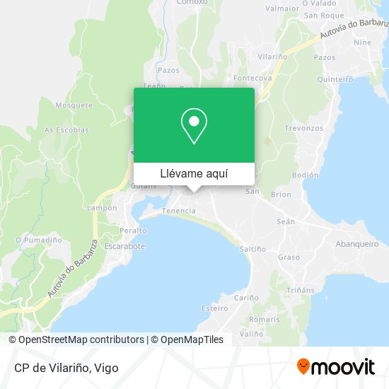 Mapa CP de Vilariño