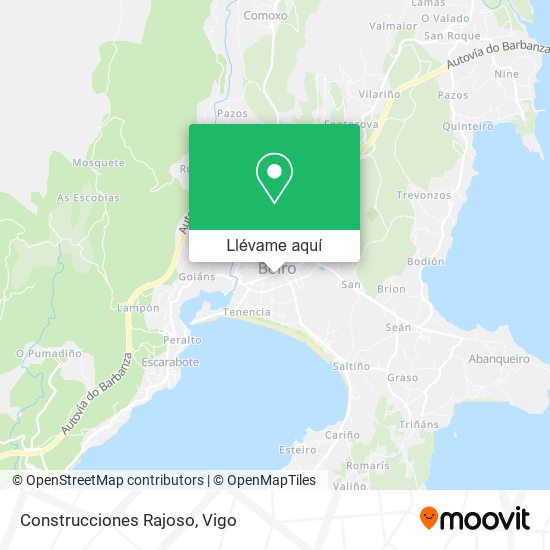 Mapa Construcciones Rajoso
