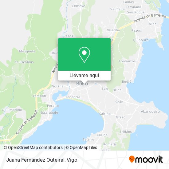 Mapa Juana Fernández Outeiral