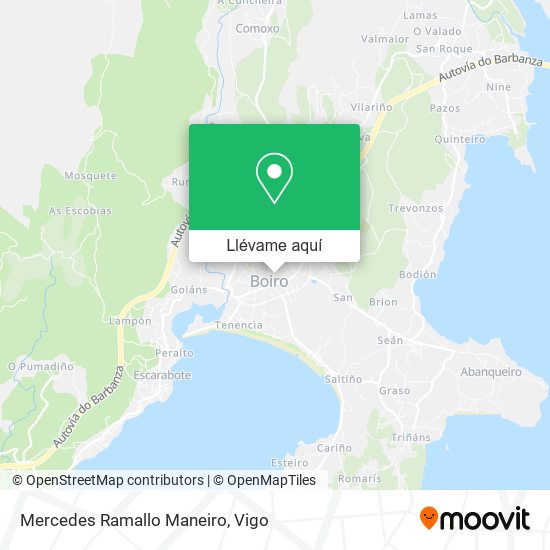 Mapa Mercedes Ramallo Maneiro