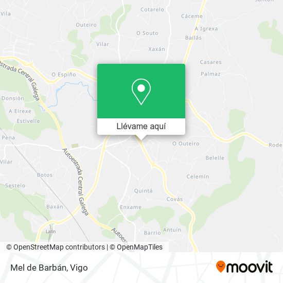 Mapa Mel de Barbán