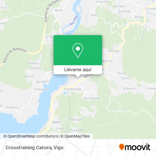 Mapa Croostraining Catoira