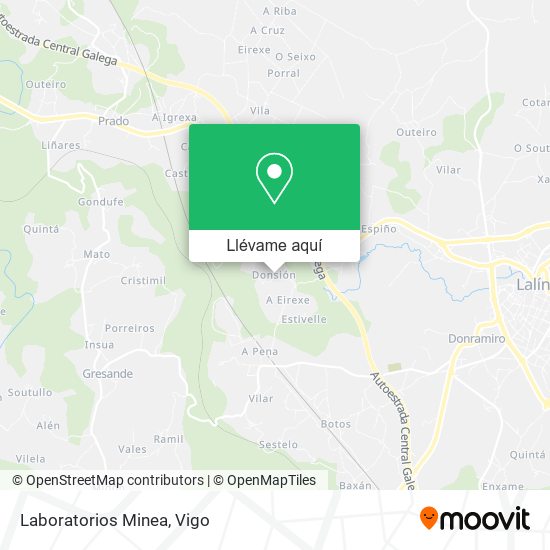 Mapa Laboratorios Minea