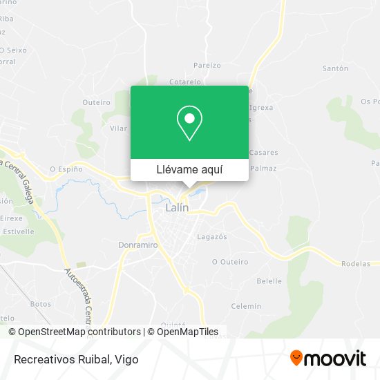 Mapa Recreativos Ruibal