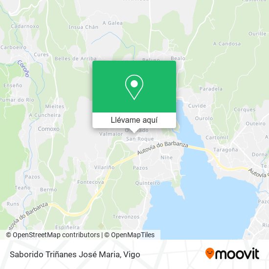 Mapa Saborido Triñanes José Maria
