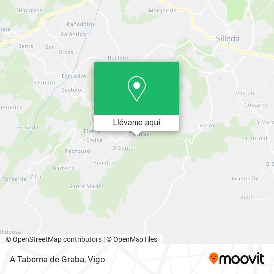 Mapa A Taberna de Graba