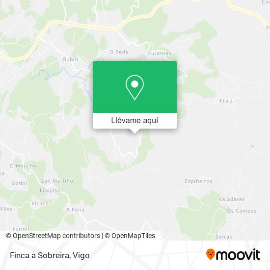 Mapa Finca a Sobreira