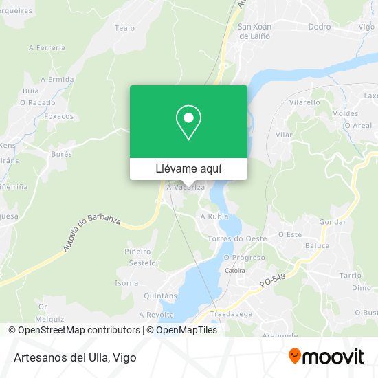 Mapa Artesanos del Ulla