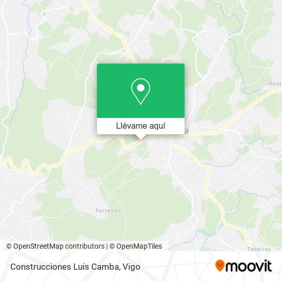 Mapa Construcciones Luis Camba