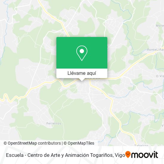 Mapa Escuela - Centro de Arte y Animación Togariños