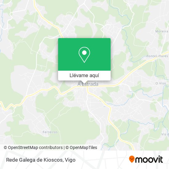 Mapa Rede Galega de Kioscos