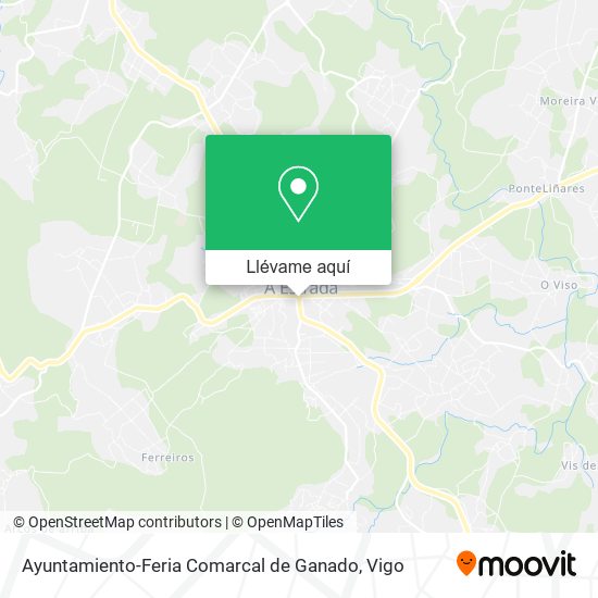 Mapa Ayuntamiento-Feria Comarcal de Ganado