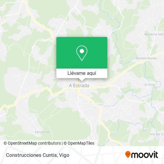 Mapa Construcciones Cuntis