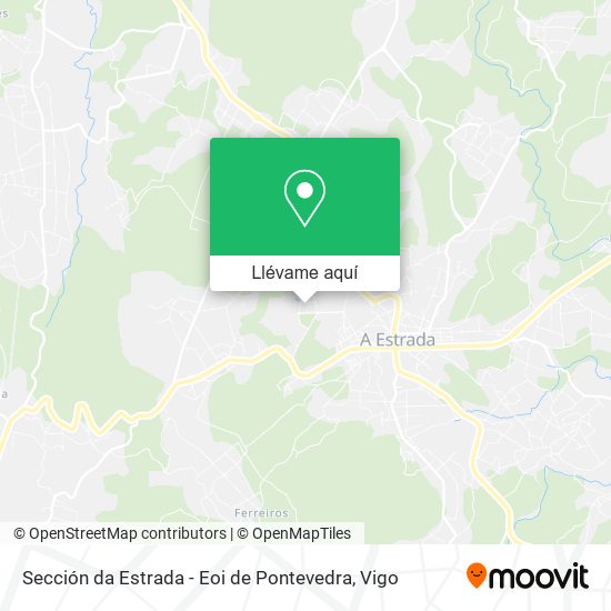 Mapa Sección da Estrada - Eoi de Pontevedra