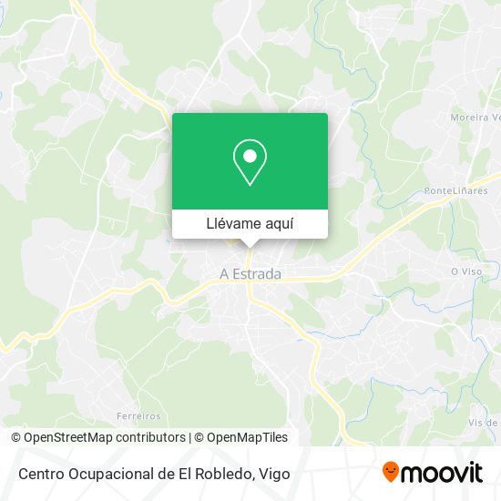 Mapa Centro Ocupacional de El Robledo
