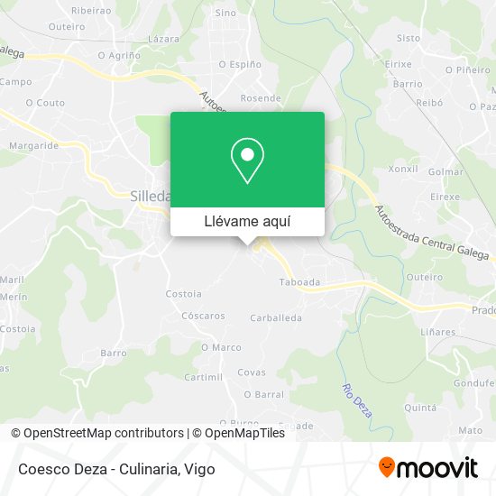 Mapa Coesco Deza - Culinaria