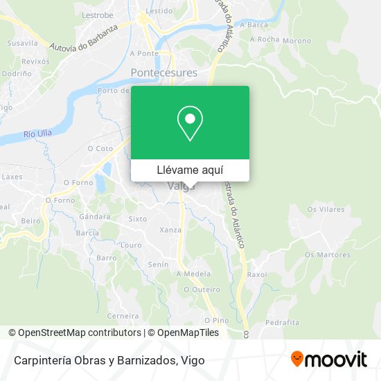 Mapa Carpintería Obras y Barnizados