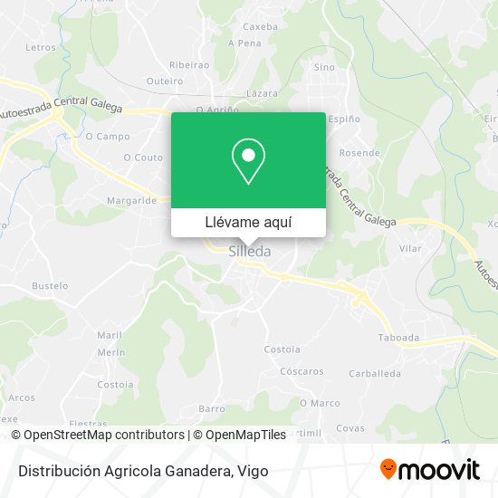 Mapa Distribución Agricola Ganadera