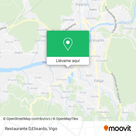 Mapa Restaurante D,Elisardo