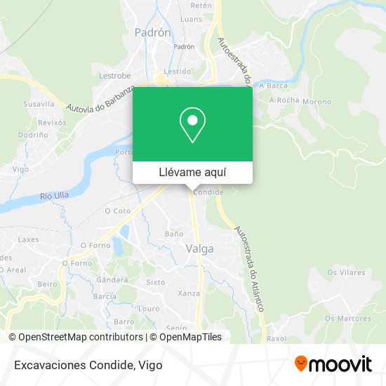 Mapa Excavaciones Condide