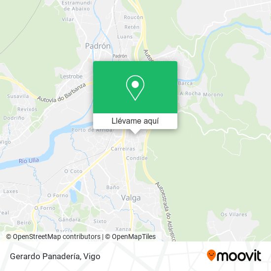 Mapa Gerardo Panadería
