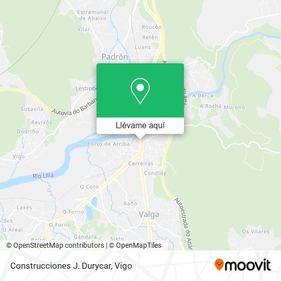 Mapa Construcciones J. Durycar