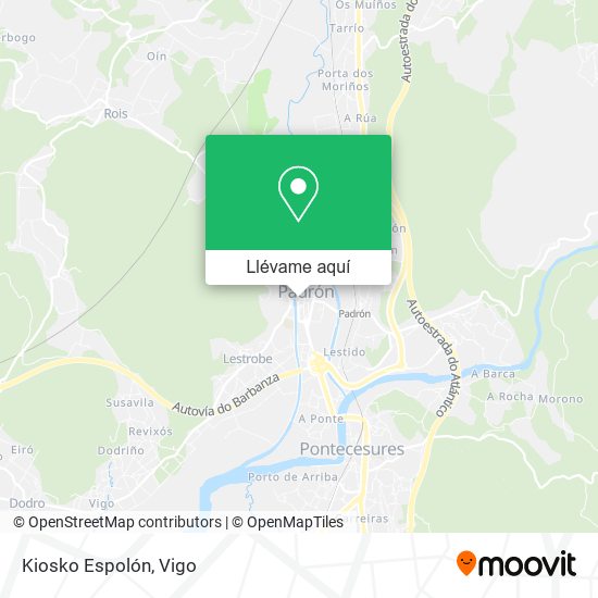Mapa Kiosko Espolón