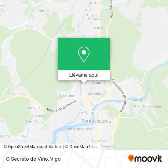Mapa O Secreto do Viño