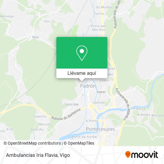 Mapa Ambulancias Iria Flavia