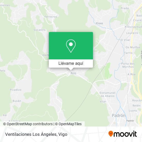 Mapa Ventilaciones Los Ángeles