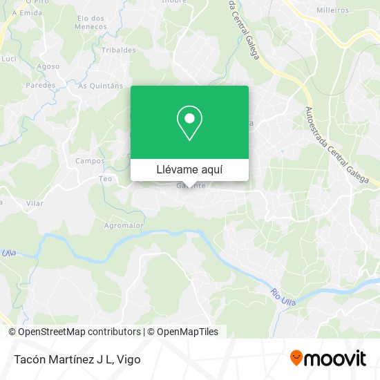 Mapa Tacón Martínez J L