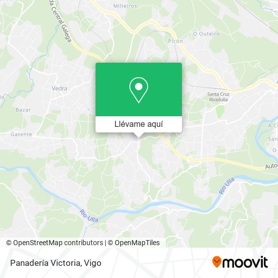 Mapa Panadería Victoria