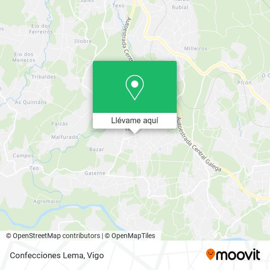 Mapa Confecciones Lema