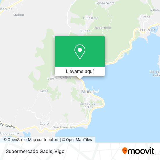 Mapa Supermercado Gadis