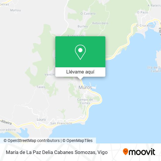 Mapa María de La Paz Delia Cabanes Somozas