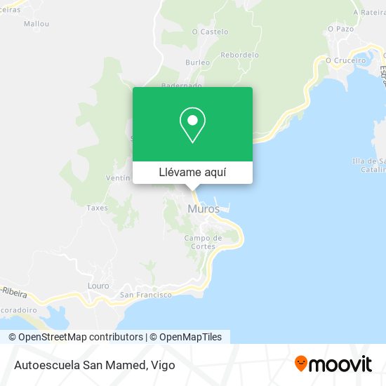 Mapa Autoescuela San Mamed