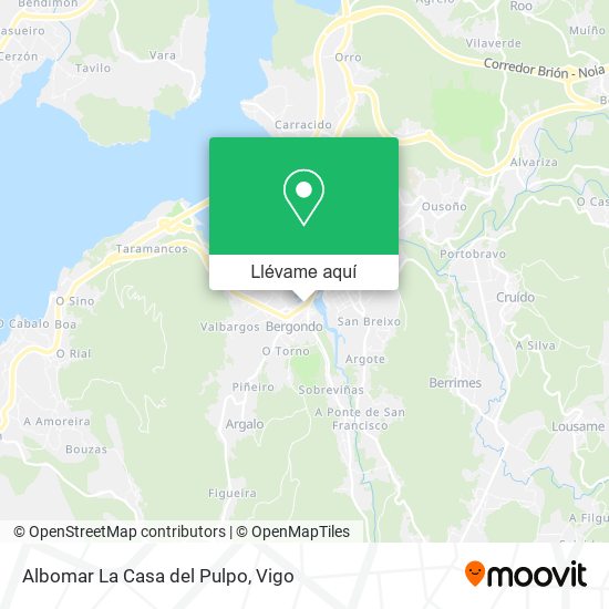 Mapa Albomar La Casa del Pulpo