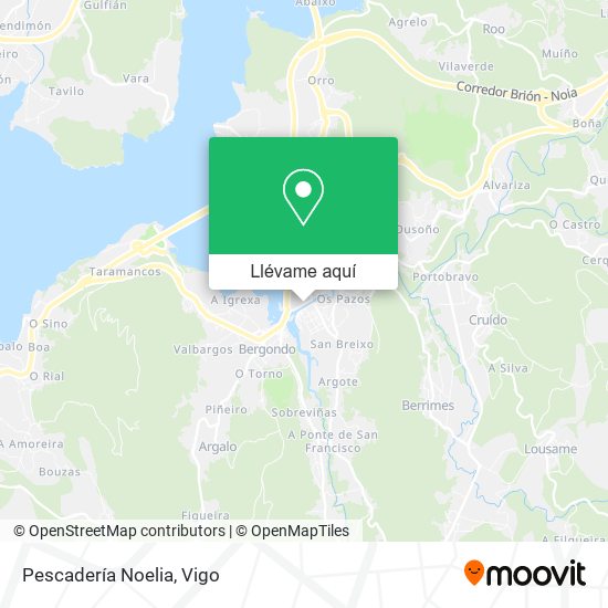 Mapa Pescadería Noelia