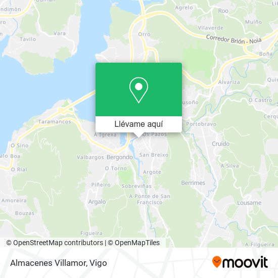 Mapa Almacenes Villamor