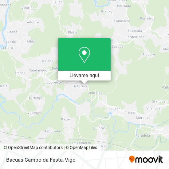 Mapa Bacuas Campo da Festa