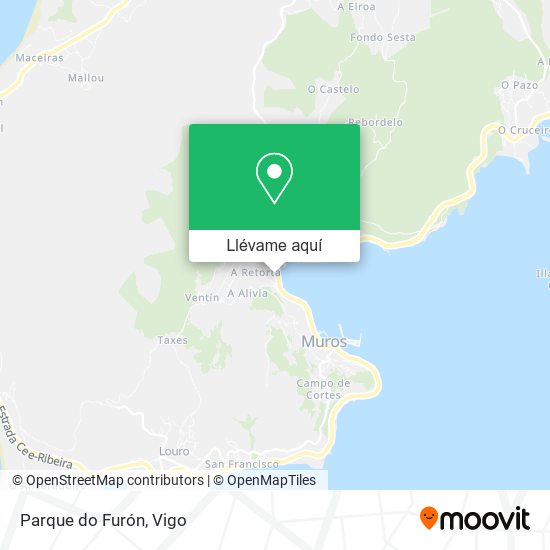 Mapa Parque do Furón