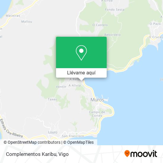 Mapa Complementos Karibu