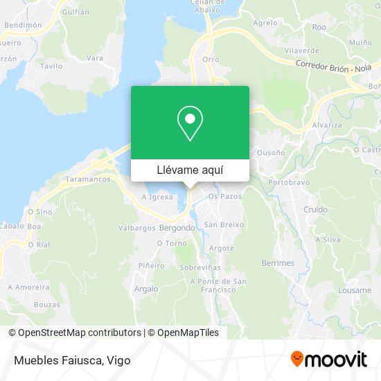 Mapa Muebles Faiusca