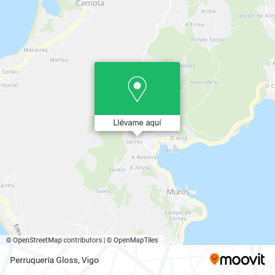 Mapa Perruquería Gloss