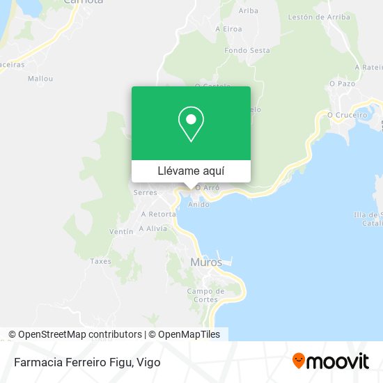 Mapa Farmacia Ferreiro Figu