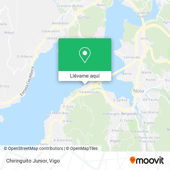 Mapa Chiringuito Junior