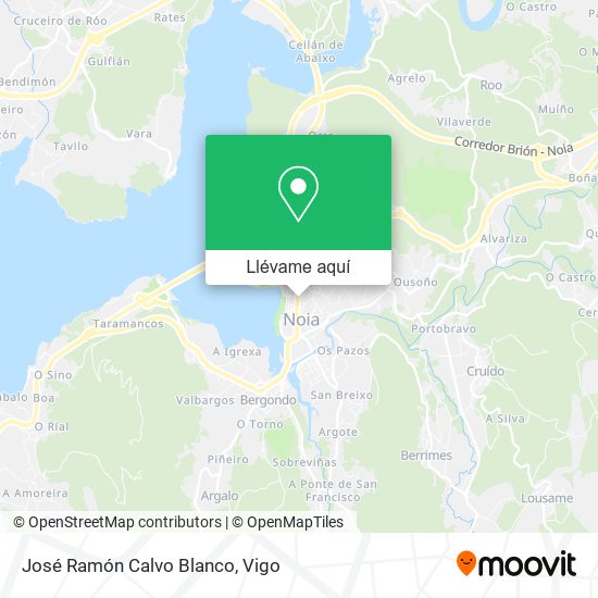 Mapa José Ramón Calvo Blanco