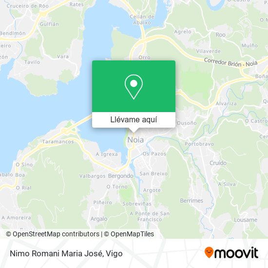 Mapa Nimo Romani Maria José