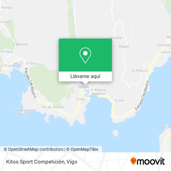 Mapa Kitos Sport Competición