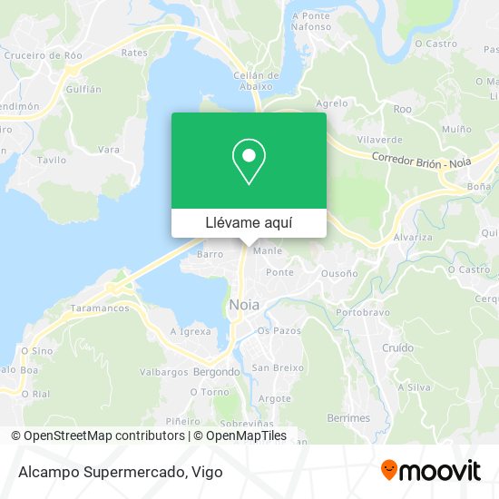 Mapa Alcampo Supermercado